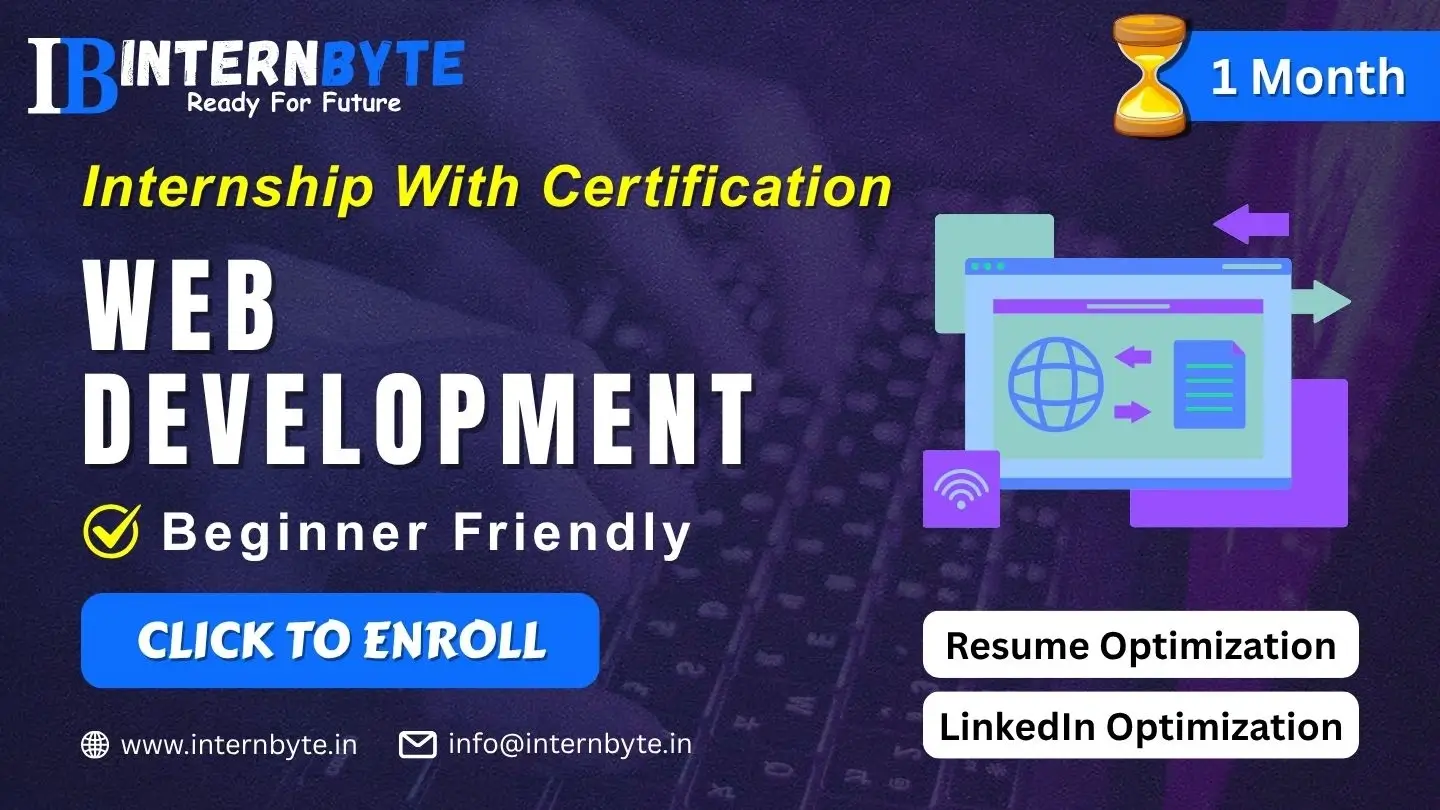 Web Development Internship